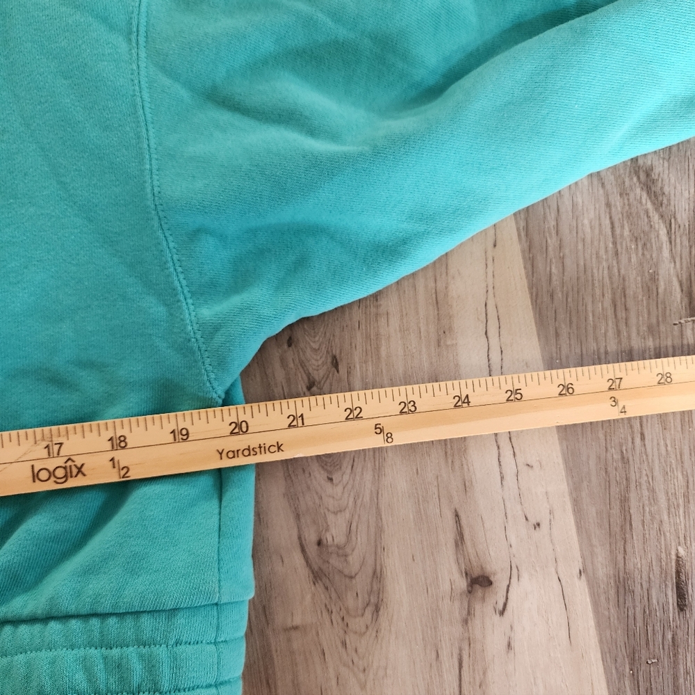 Womens Teal Jorden Hoodie - Picture 3 of 7